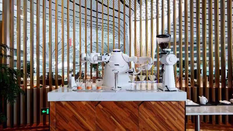 OS02 orionstar coffee making robot