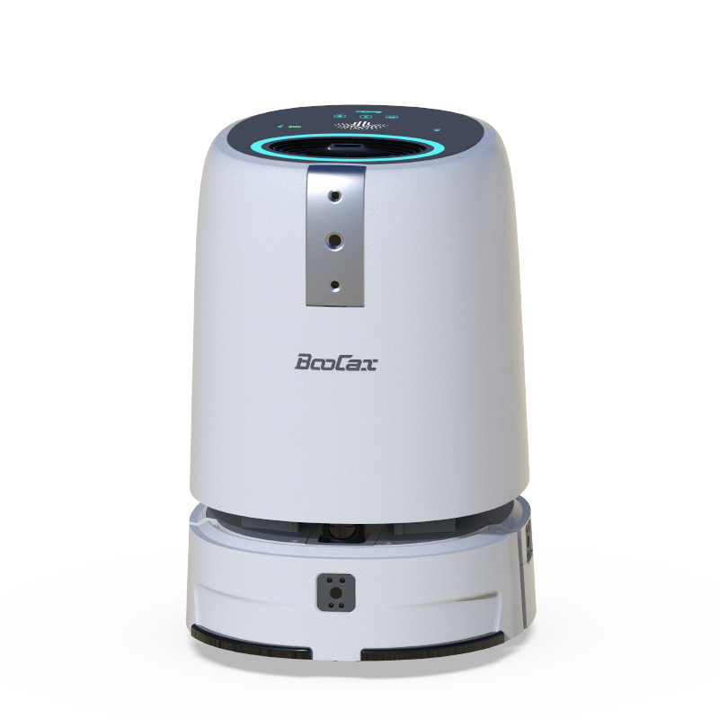 DI12 BooCax Robtics Bubble Fish Spray Disinfection Robot